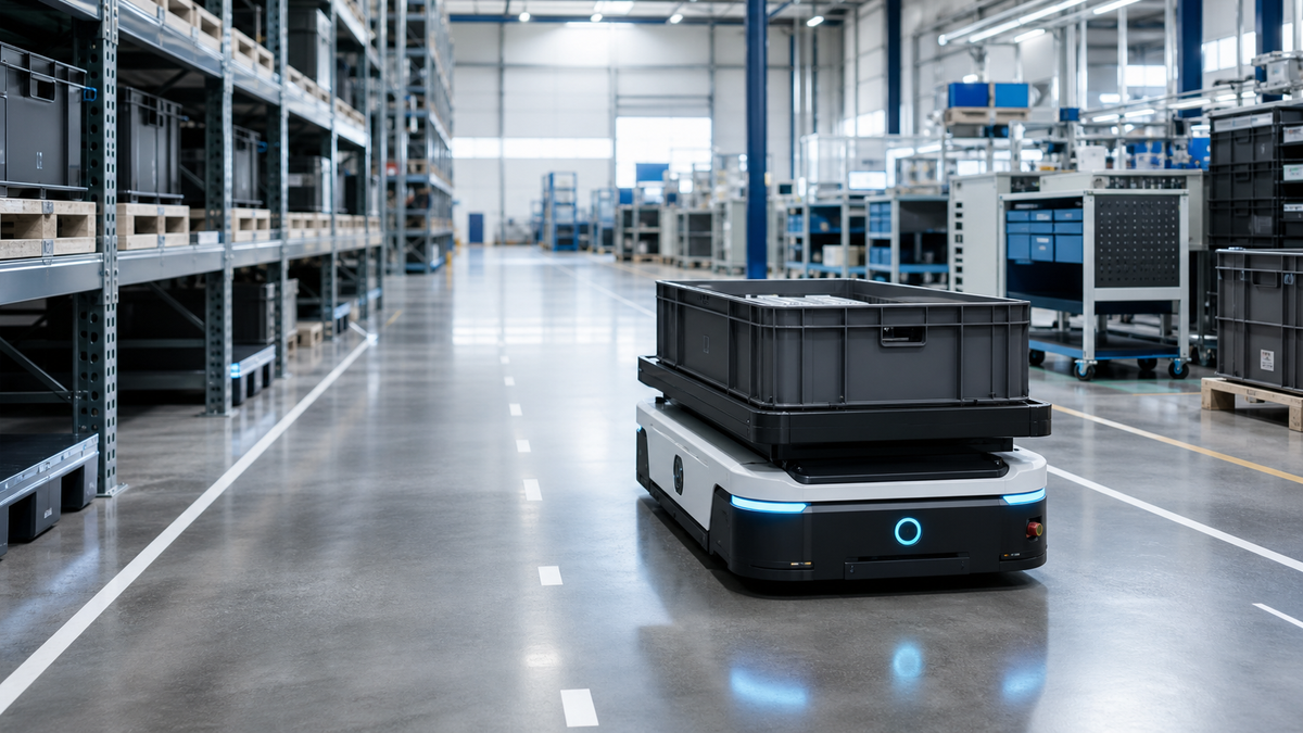 Transportroboter für Industrie und Logistik 2026
