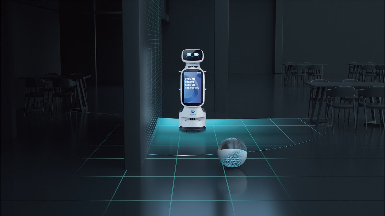 KEENON Dinerbot T11 | Premium Serviceroboter mit 18,5