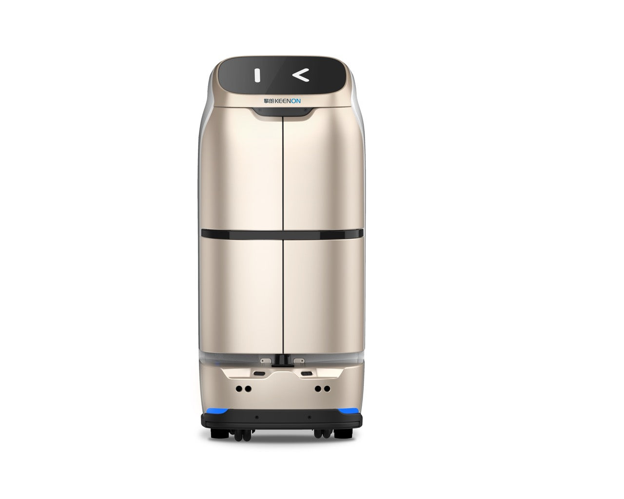 KEENON Butlerbot W3 | Autonomer Hotel-Serviceroboter mit geschlossenen Sicherheitskabinen