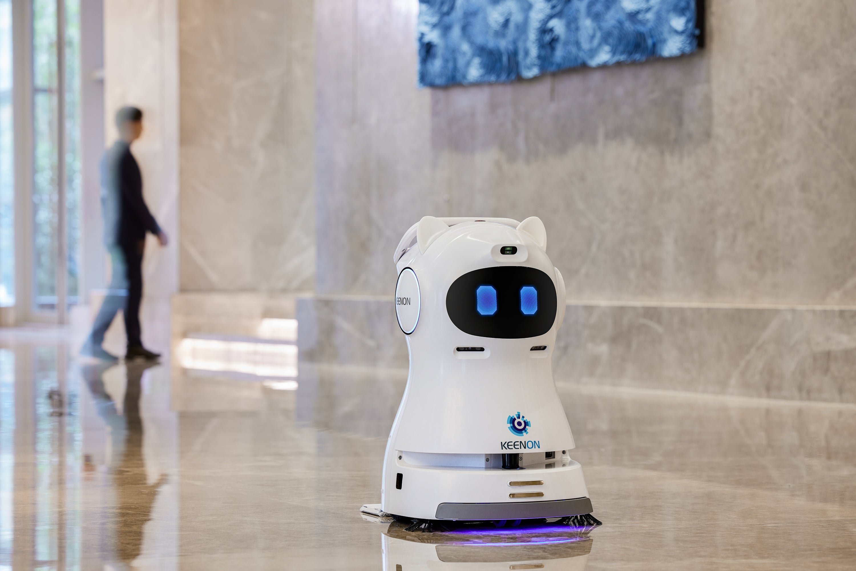 Kleenbot C30 | Kompakter 3-in-1 Trockenreinigungs-Roboter mit 19.000 Pa Saugkraft