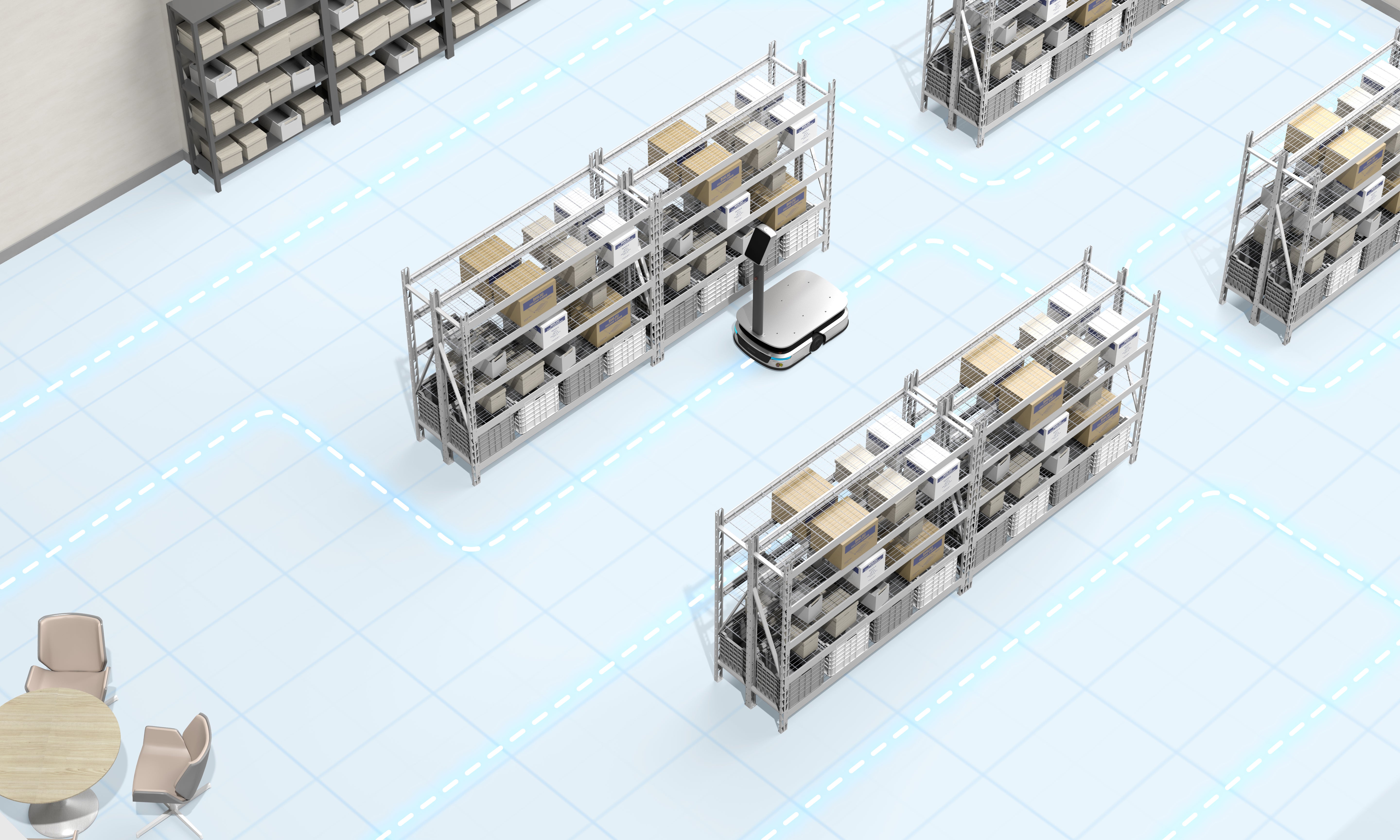 Keenon S300 – Autonomer Transportroboter (300 kg Traglast)