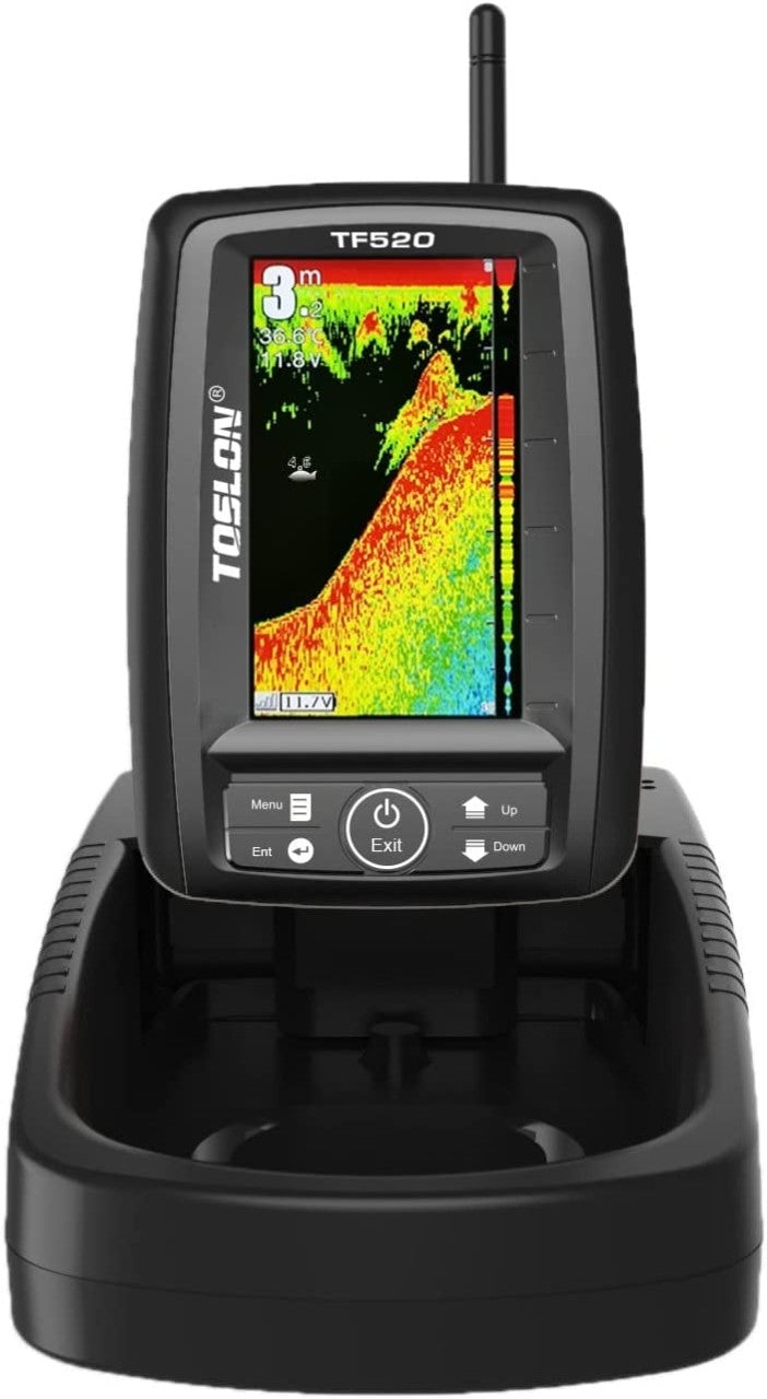 BearCreeks iPilot50 Karpfenangeln Futterboot mit GPS-Autopilot-System und optionalem Fischfinder