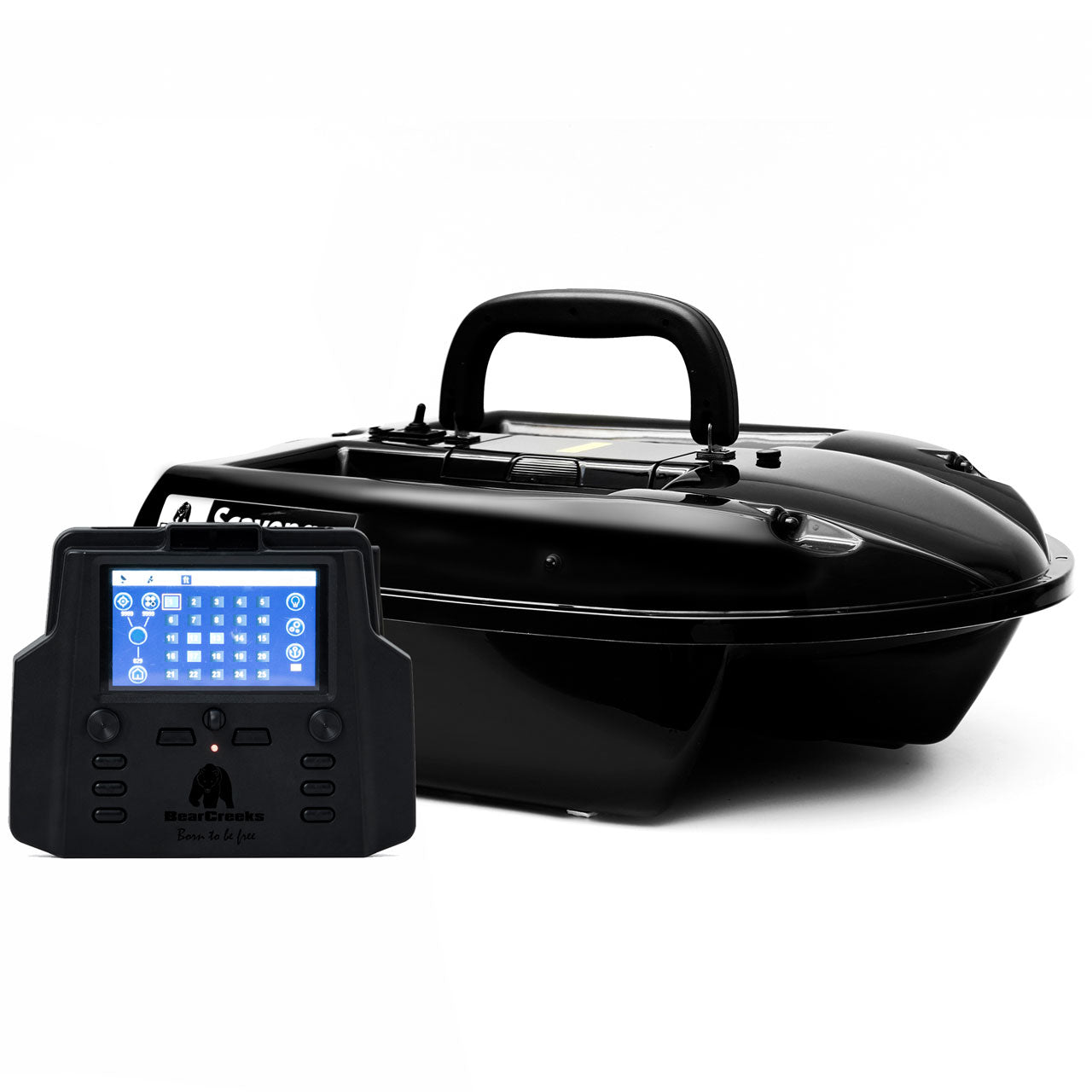 BearCreeks iPilot50 Karpfenangeln Futterboot mit GPS-Autopilot-System und optionalem Fischfinder